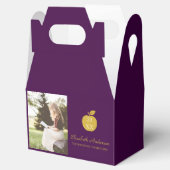 Lehrer Apfel Abschluss Geschenkschachtel (Geöffnet)