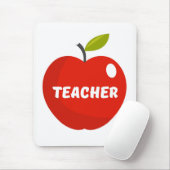 Lehrer Apfel Mousepad (Mit Mouse)