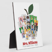 Lehrer Apple Collage Lehrer's Geschenk 22 Fotos Fotoplatte (Seite)