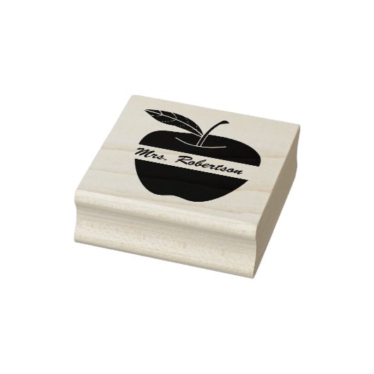 Lehrer Apple Custom Rubber Briefmarke Gummistempel (Stempel)