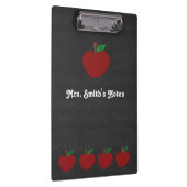 Lehrer-Apple-Klemmbrett Klemmbrett (Rechts)