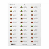 Lehrer Apple on Books Labels (Vorne)