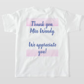 Lehrer Apple T - Shirt (AblageHinten)