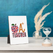 Lehrer Art Apple A Plus Lehrer Fotoplatte (Seite)