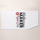 Lehrer Art Differenzial Maker Teacher Life Badehandtuch (Badehandtuch)