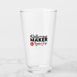 Lehrer Art Differenzial Maker Teacher Life Glas