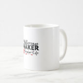 Lehrer Art Differenzial Maker Teacher Life Kaffeetasse (VorderseiteRechts)