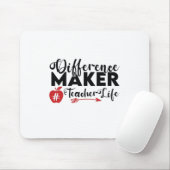 Lehrer Art Differenzial Maker Teacher Life Mousepad (Mit Mouse)
