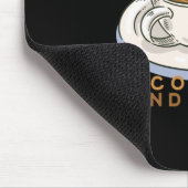 Lehrer Art Lektion plant Kaffee und Kill Mousepad (Ecke)