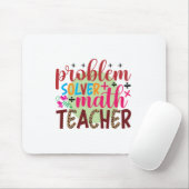 Lehrer Art Problem Solver Mathematiker Lehrer Mousepad (Mit Mouse)