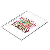 Lehrer Art Problem Solver Mathematiker Lehrer Notizblock (Linke Seite)