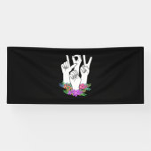 Lehrer ASL Handzeichen Banner (Horizontal)