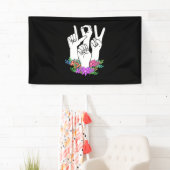 Lehrer ASL Handzeichen Banner (Insitu)