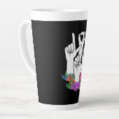 Lehrer ASL Handzeichen Milchtasse (Linke Ecke)