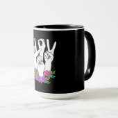 Lehrer ASL Handzeichen Tasse (VorderseiteRechts)