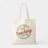 Lehrer aus dem Atem Tragetasche (Rückseite)