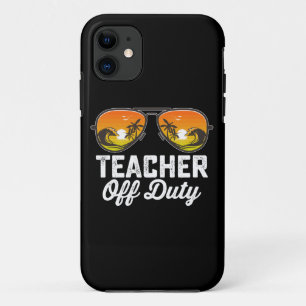 Lehrer außer Dienst Sonnenbrille letzter Schultag Case-Mate iPhone Hülle