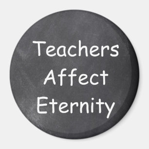 Lehrer beeinflussen Geschenke zum Design von Etern Magnet