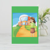 Lehrer bei Einladungen (Stehend Vorderseite)