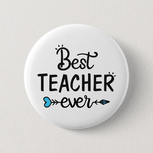 LEHRER - Bestes jemals Button (Vorderseite)