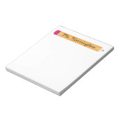 Lehrer-Bewertung des benutzerdefinierten Bildungs- Notizblock (Rotiert)