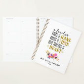 Lehrer Bewertung Typografie Custom Planer (Anzeige)