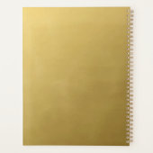 Lehrer Bewertung Typografie Custom Planer (Rückseite)