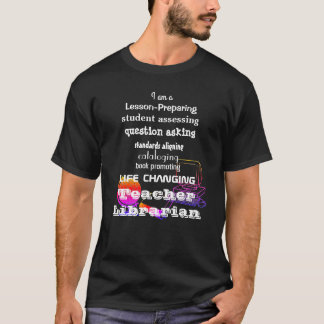 Lehrer-Bibliothekar jwes T-Shirt