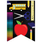 Lehrer Bildung Chalkboard Abschluss Wimpelkette (Zweite Fahne)