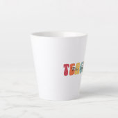 Lehrer-Bildung-Lehren-Retro-Funny Milchtasse (Vorderseite)