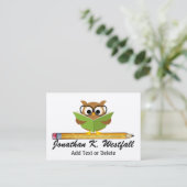 Lehrer/Bildung-Visitenkarte durch SRF Visitenkarte (Stehend Vorderseite)