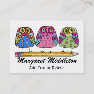 Lehrer/Bildung-Visitenkarte durch SRF Visitenkarte