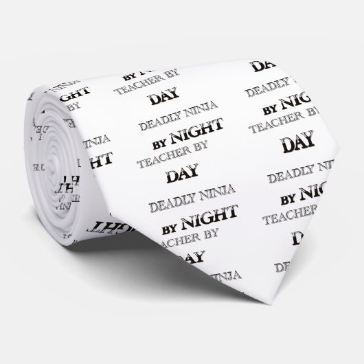 LEHRER BIS ZUM TAG KRAWATTE (Gerollt)