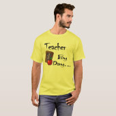 Lehrer bis zum Tag… Shirt (Vorne ganz)