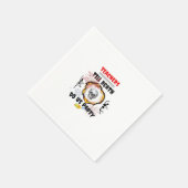 Lehrer - Bis zum Tod tun wir Party Classic Serviette (Ecke)