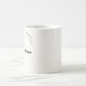 Lehrer-Blumen "Hoffnungssamen nähren" Kaffeetasse (Mittel)