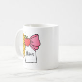 Lehrer Bogen Bleistift Bogen Zurück zur Schule Ben Kaffeetasse (Vorderseite Links)
