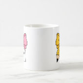 Lehrer Bogen Bleistift Bogen Zurück zur Schule Ben Kaffeetasse (Mittel)