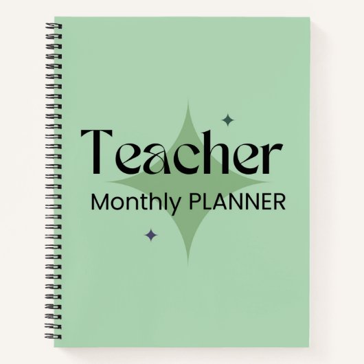 Lehrer/Boss Lady Notebook Notizblock (Vorderseite)