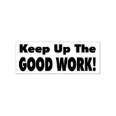 Lehrer Briefmarke - Behalt die gute Arbeit! Gummistempel (Prägung)