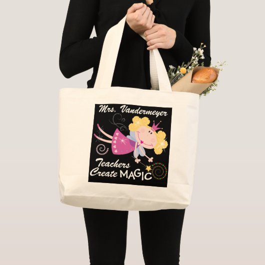 Lehrer bringen Magie hervor - SRF Jumbo Stoffbeutel (Vorderseite (Produkt))