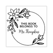 Lehrer Buch gehört zu Buch Gummistempel (Prägung)