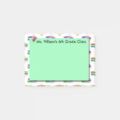 Lehrer-Buch-Grünbuch Posten-it® Anmerkungen Post-it Klebezettel (Vorderseite)