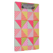 Lehrer bunte Patchwork-Klemmbrett Klemmbrett (Rechts)
