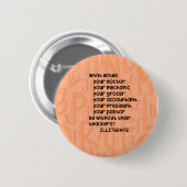 Lehrer Button (Vorne & Hinten)