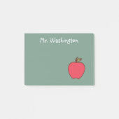 Lehrer-Chalkboard Post Es Notizen Geschenk (Vorderseite)