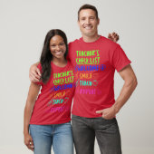 LEHRER CHECKLISTE lustig T-Shirt (Unisex)