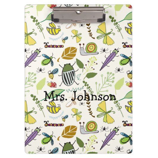 Lehrer-Clipboard-Fehler Klemmbrett (Vorderseite)