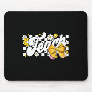Lehrer Coquette Schleife Lehrer Anerkennung Zurück Mousepad