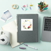 Lehrer-Dank-Apfel-Aufkleber Aufkleber (iPad Hülle)